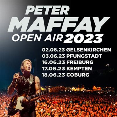 Le Peter Maffay Acoustic Open Air Tour : Un voyage musical acoustique sous les étoiles !